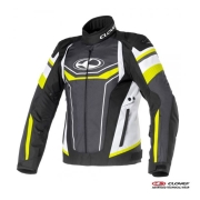 [SALE] 30%▼ - CLOVER AIRBLADE3 BLACK GREEN(N/G) - 더블레이어로 다양한 계절에 사용할 수 있는 멀티시즌 스포츠 숏 자켓, 클로버 에어블레이드 3
