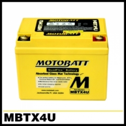 [motoBATT] MBTX4U AGM 모토 배터리 / 혼다 SCR100, 투데이, 대림 델피노, 50cc 스쿠터 용 / 유아사 YTX4LBS, YT4LBS, YB4LA, YB4LB 대응 모델