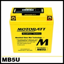 [motoBATT] MB5.5U AGM 모토 배터리 - 12V7AH / 유아사 YB5LB, 12N53B 대응 모델