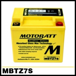 [motoBATT] MBTZ7S AGM 모토 배터리 / PCX 용 / 유아사 YTX5L-BS, YTZ7S 대응 모델