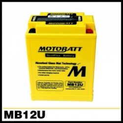 [MOTOBATT] - MB12U AGM 모토배터리 / 스카라베오, 아틀란틱 / 유아사 YB12AA, YB12AAS, YB12AAWS, YB12ALA, YB12ALA2, YB12AB, YB12CA 대응 모델