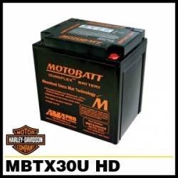 [MOTOBATT] MBTX30U AGM 모토 배터리 / 32A 할리 데이비슨 CVO FLH 1830, FLHTK 1690, Fl, FLH 1584(07-11), FL,FLH 1450 (99-06), FL, FLH 1340 (97-98) POLARIS (425-800)