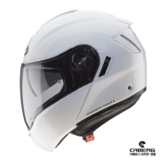 [SALE 15%▼] CABERG LEVO WHITE SYSTEM HELMET / [핀락렌즈 증정] 카베르그 레보 시스템 헬멧 유광 화이트/ 시야가 넓은 투어 헬멧