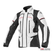 CLOVER STORM3 WP DOUBLE LAYER ADVENTURE JACKET BLACK GRAY - 더블레이어 겨울 중심 3계절 어드벤처 자켓! 클로버 스톰3 그레이
