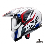 [SALE] 20% - CABERG XTRACE SAVANA WHITE RED BLUE 3 in 1 HELMET   / 카베르그 엑스트레이스 사바나 화이트 레드 블루