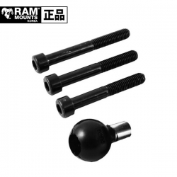RAM-B-367 오토바이 핸들 고정 볼트 볼 거치대 / 핸들 클램프 마운트