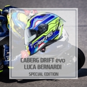 [20%▼] 카베르그 드리프트 에보 LB29 레이스레플리카 - CABERG DRIFT EVO LB29 BLACK/YELLOW FLUO/BLUE RACE REPLICA HELMETS