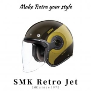 SMK 레트로 제트 헬멧 레블 오렌지 옐로우 그레이 / SMK RETRO JET REBEL ORANGE YELLOW GREY