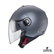 카베르그 리비에라 V4x 무광 건메탈 제트 헬멧 / CABERG RIVIERA V4x MATT GUNMETAL
