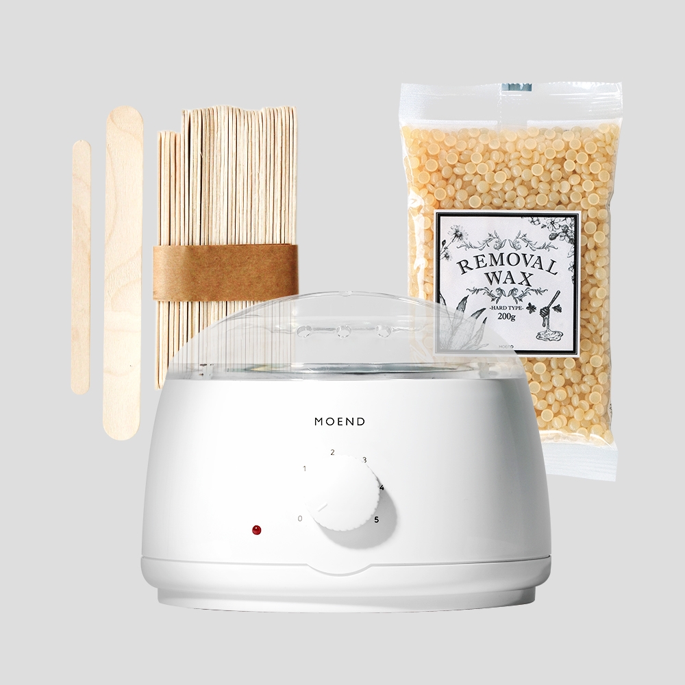 모엔드 셀프왁싱 워머기세트 M-90 허니 200g