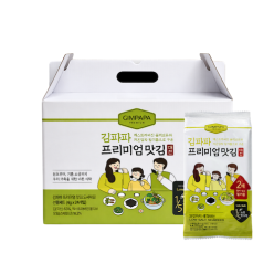 아기 첫 저염 김파파 도시락김 선물세트 24봉 어린이집 유치원 선물