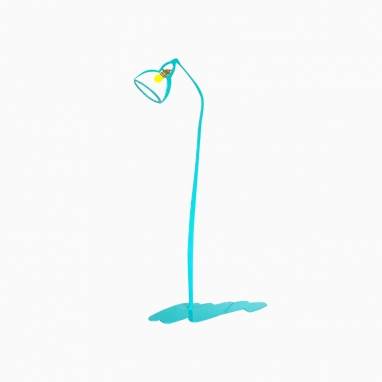 THE DOT 더닷 인테리어 드로잉 시리즈 - Fine Stand Lighing