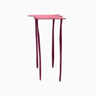 THE DOT 더닷 인테리어 드로잉 시리즈 - Fine Table (H) Pink