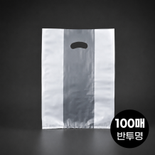 비닐봉투 캔 베이커리용 반투명H 대 38x35(H) 100매입