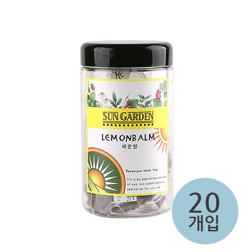 (썬가든-20T) 레몬밤(1.2g)삼각티백-600ml팩