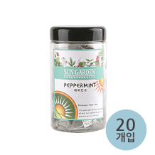 (썬가든-20T) 페퍼민트(1.2g)삼각티백-600ml팩