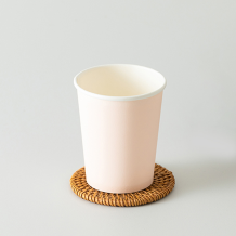 (컬러 종이컵) 10온스 컬러컵-베이비핑크 1000개/1박스