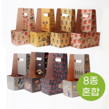 롱캐리어 캐릭터 8종 더튼튼 롱캐리어 480g 200개입 1박스