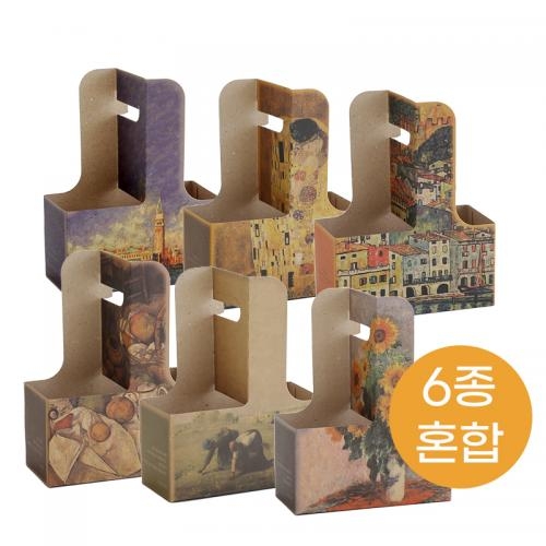 (캐리어) 더튼튼 인쇄캐리어 명화 6종 460g