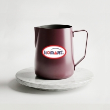 (홈아트) 테프론 스팀피처 밀크저그-600ml (퍼플)