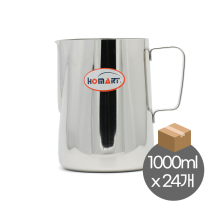 (박스할인-홈아트) 밀크저그 스팀피처 -1000ml (눈금표시) (24개입 1박스)