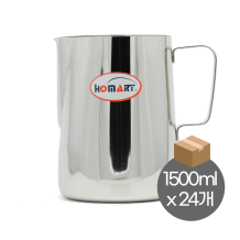 (박스할인-홈아트) 밀크저그 스팀피처 -1500ml (눈금표시) (24개입 1박스)