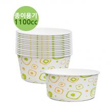 (종이용기) 1100cc-동글기성 (덮밥/라면용기용) 450개
