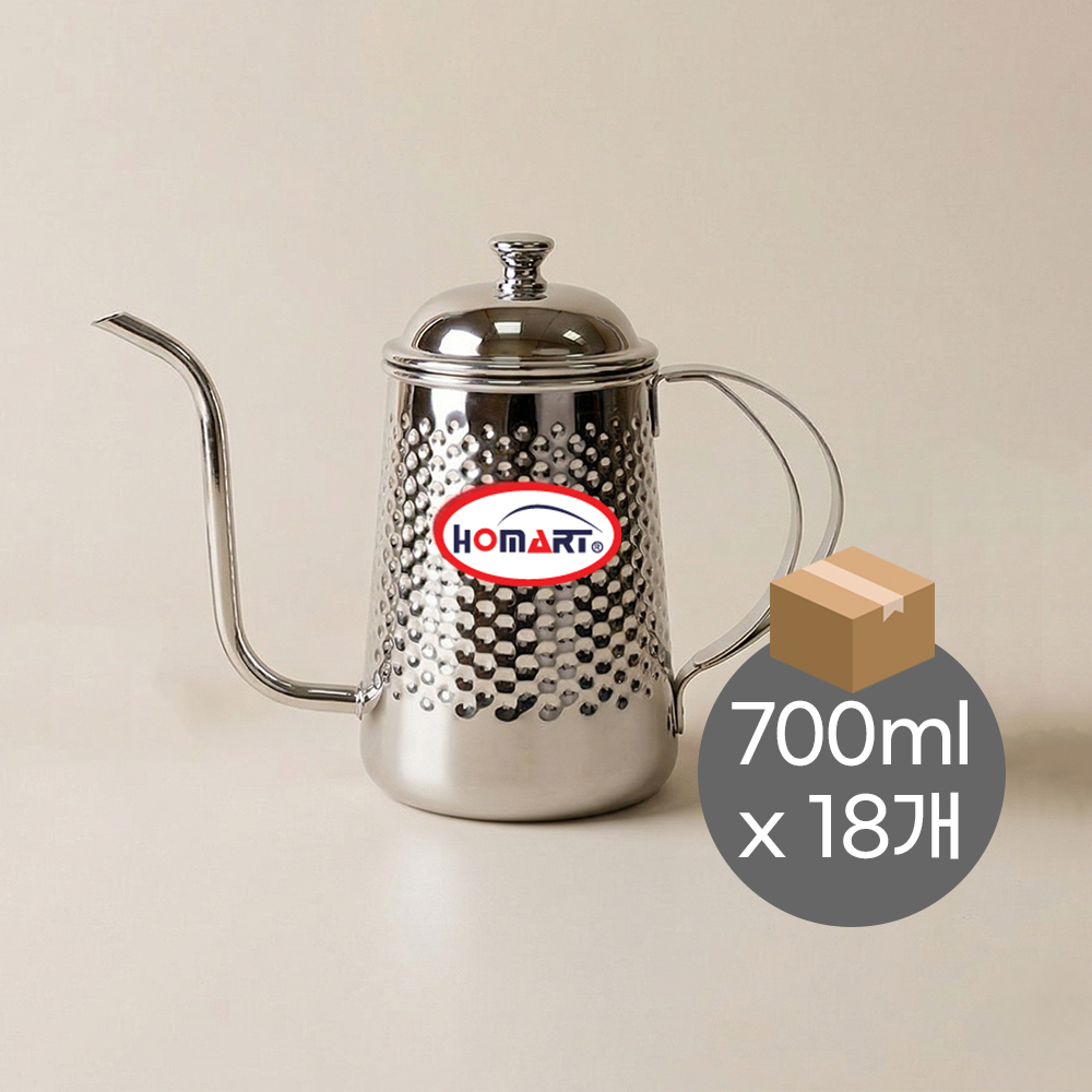 (박스할인-홈아트)CC05D-07 드립포트700ml-엠보 (18개/박스)