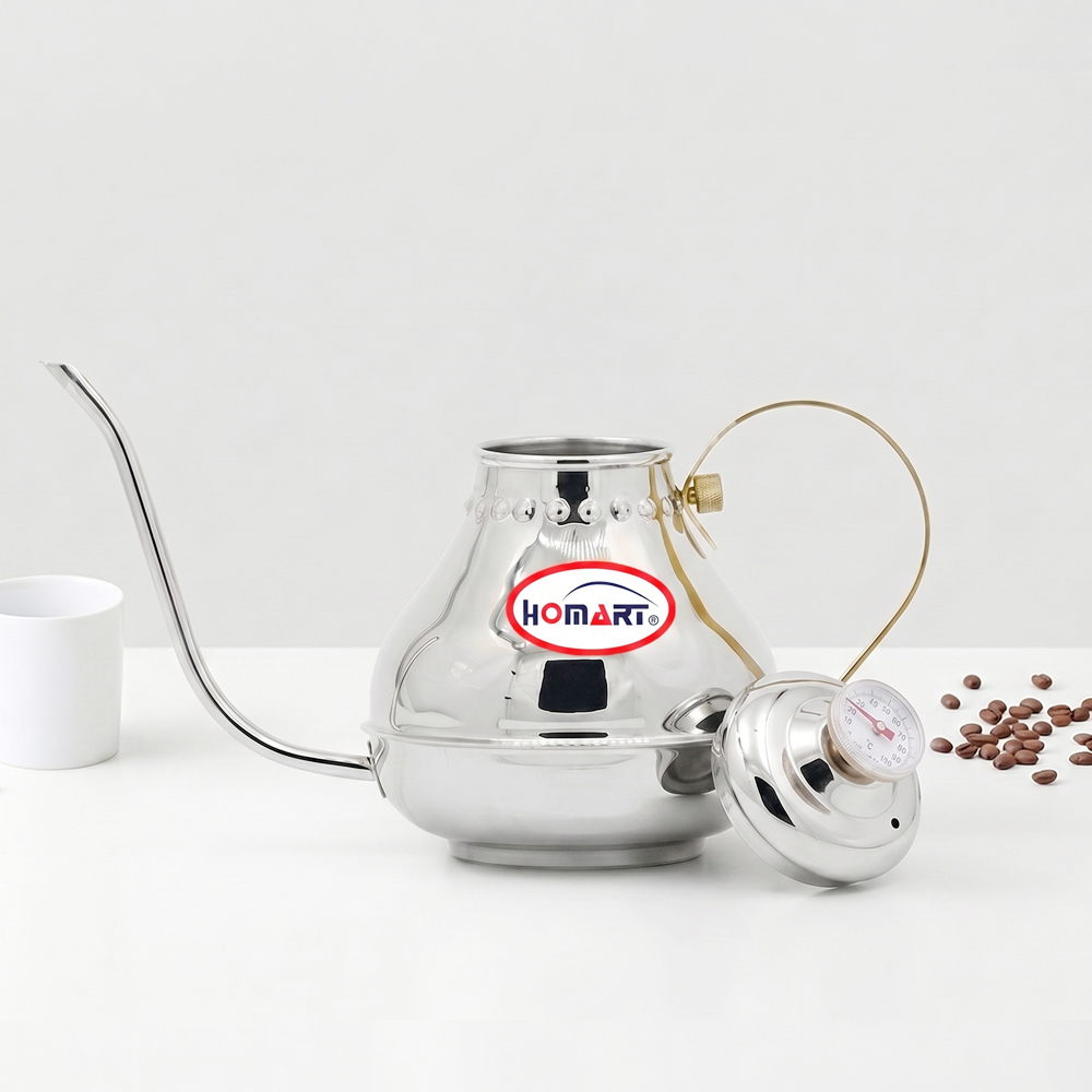 (홈아트) 8810C-T 알라딘 (온도계)드립포트-1000ml