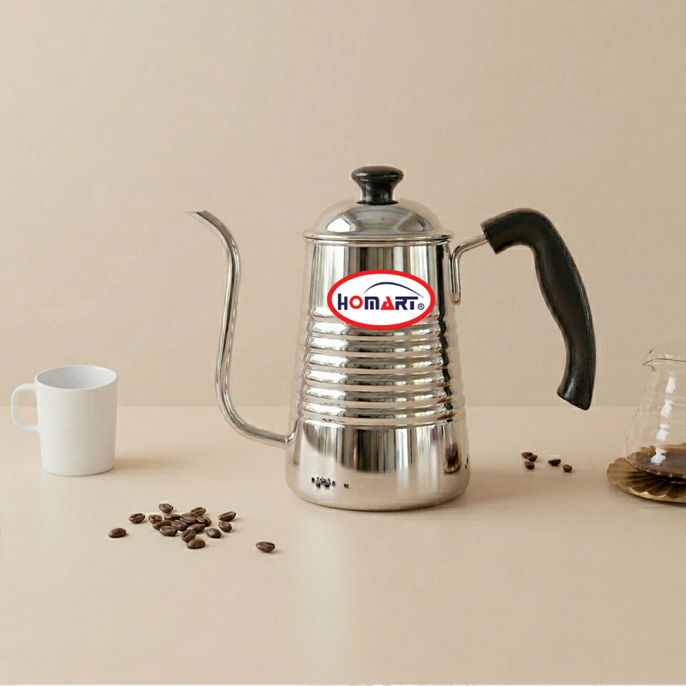 (홈아트) B-8807W 스트라이프 드립포트-700ml