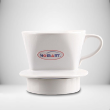 (홈아트) 도자기 드리퍼(1X1)-화이트