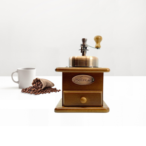 (홈아트)FK122 원목 (뚜껑)핸드밀-중형