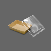 (종이용기) 샌드위치트레이 용기 9호 - 500개/1박스