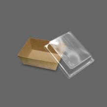 (종이용기) 샌드위치트레이 용기 6호 - 500개/1박스