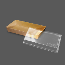 (종이용기) 샌드위치트레이 용기 12호 - 400개/1박스