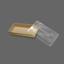 (종이용기) 샌드위치트레이 용기 10호 - 600개/1박스