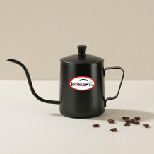 (홈아트) 저그형(테프론)드립포트350ml(뚜껑포함)-블랙