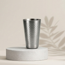 (홈아트) 이중진공 (벌집)스텐컵350ml