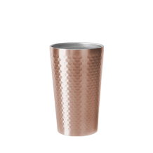 (홈아트) 이중진공 (벌집)스텐컵430ml-로즈골드