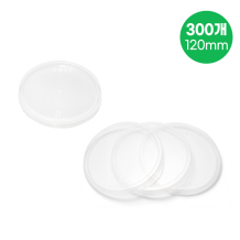 (용기뚜껑)PP다용도 배달용기 공용뚜껑-120파이-(300개/박스)
