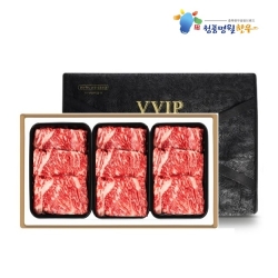 [청풍명월한우] 무항생제 1+등급이상 한우 채끝살 1호 선물세트 총1.2kg(냉장/채끝1.2kg)