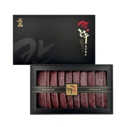 [칸] 수제 한우육포 선물세트 600g (60g*10팩)_쇼핑백