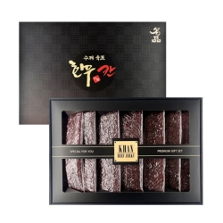 [칸] 수제 한우육포 선물세트 420g (60g*7팩)_쇼핑백