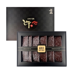 [칸] 수제 한우육포 선물세트 360g (60g*6팩)_쇼핑백