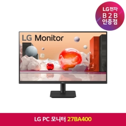 [LG전자] 27인치 FHD IPS PC 모니터 (27BA400)/2W 2Ch 스테레오 스피커