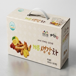 무설탕 레몬생강차 100ml 30포