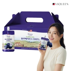 [바이퀸] 델리오 100% 블루베리즙 주스 100mlx30포