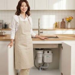 [에코지니] 26년형 최고급형 4세대 싱크대형 음식물 처리기 GE-2000
