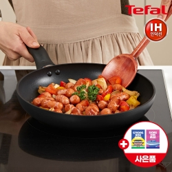 [테팔] 인덕션 델리커시 티타늄 프라이팬 24cm+(증정) 셀룰로오스 코팅팬 전용 스펀지(수세미) 2P
