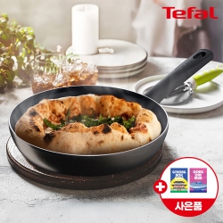 [테팔] G6 초코브라우니 프라이팬 24cm+(증정) 셀룰로오스 코팅팬 전용 스펀지(수세미) 2P